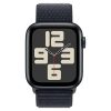 Apple Watch SE (2024) 40mm GPS (MXEA3) Midnight Aluminium Case with Ink Sport Loop