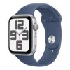 Apple Watch SE (2024) 40mm GPS (MXED3) Silver Aluminium Case with Denim Sport Band 1costel.md