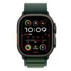 Apple Watch Ultra 2 (2024) 49mm GPS+Cellular (MX4R3) Black Titanium Case with Dark Green Alpine Loop – Medium