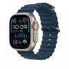 Apple Watch Ultra 2 (2024) Natural Titanium Case with Navy Ocean Band 1costel.md