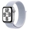 Apple Watch SE (2024) 44mm GPS (MXER3) Silver Aluminium Case with Denim Sport Band 2costel.md