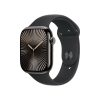 Apple Watch 10 (2024) Slate Titanium Case with Black Sport Band 1costel.md