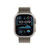 Apple Watch Ultra 2 (2024) 49mm GPS+Cellular (MX5R3) Natural Titanium Case with Natural Titanium Milanese Loop – Medium